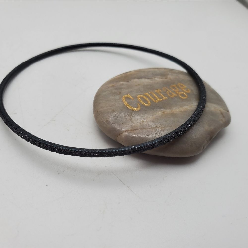 3/$20‎ Black sparkle thin bracelet bangle
